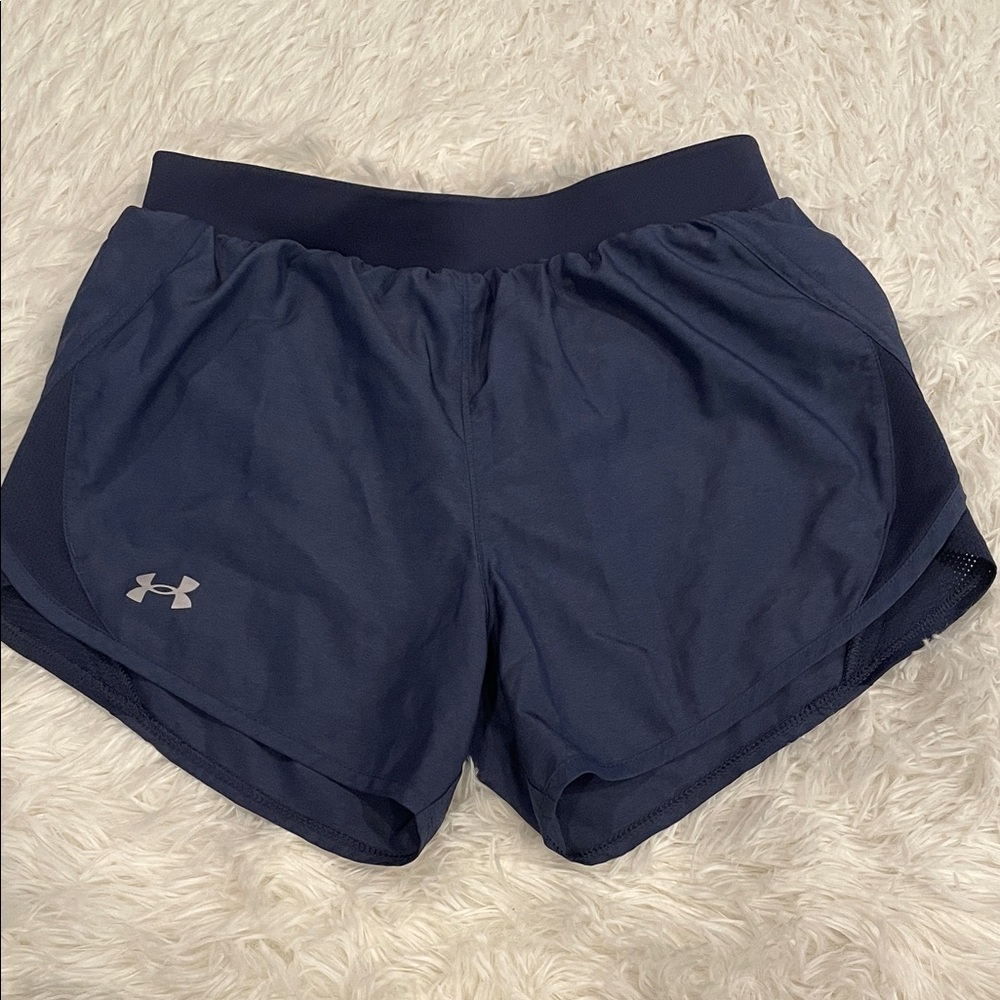 Under Armour Women's Dark Blue Athletic Shorts